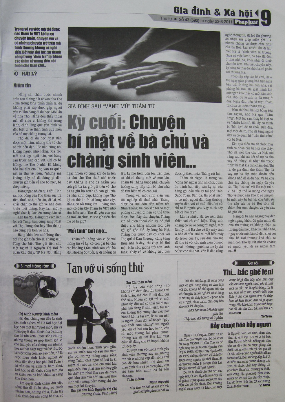 thamtu.com .vn bao dien tu56 - Chuyện bí mật về bà chú và chàng sinh viên