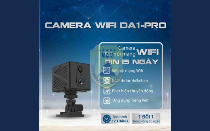 Camera mini không dây Wifi DA-1 Pro giúp giám sát thông minh hiệu quả 