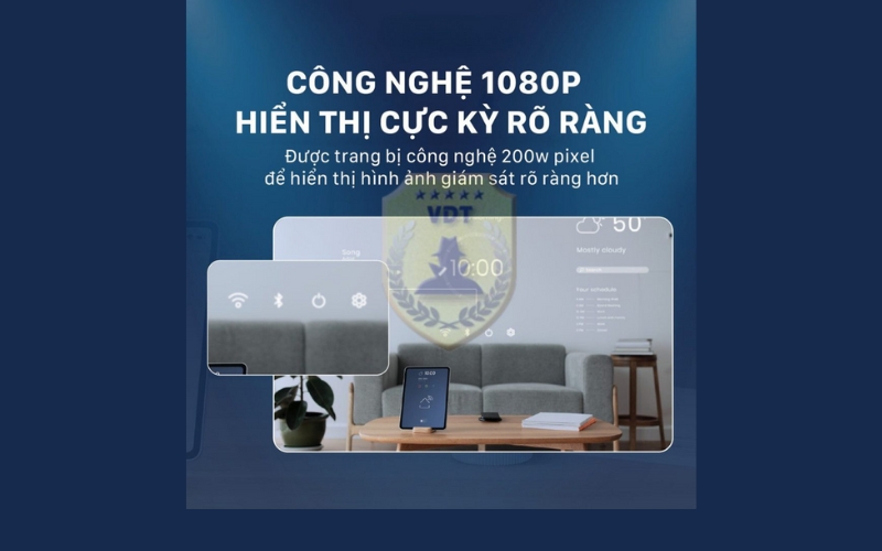 Camera mini không dây Wifi DA-1 Pro giúp giám sát thông minh hiệu quả 