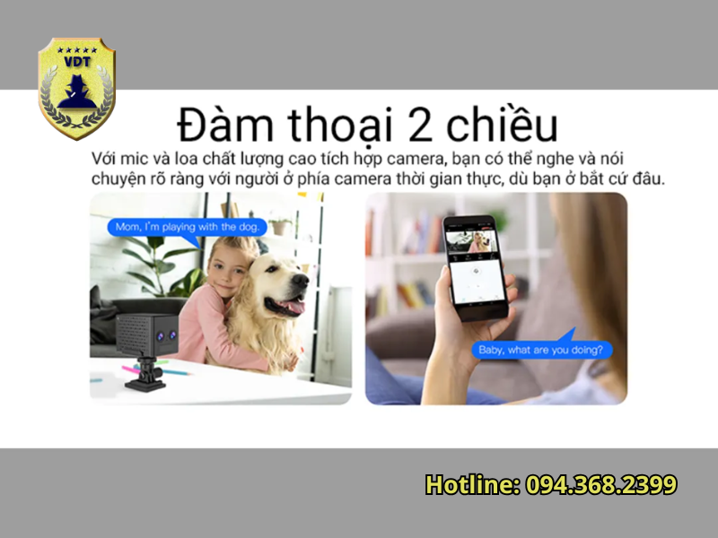 giá camera DA1 Pro Zoom 6x mắt kép 4g tiết kiệm điện 