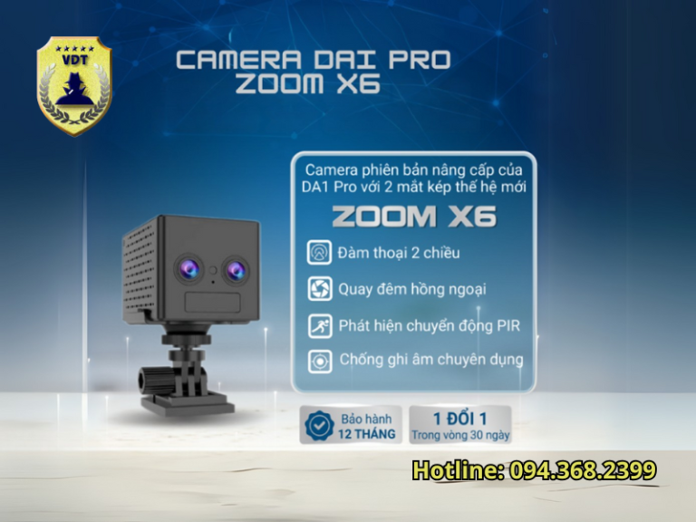 Giá camera DA1 Pro zoom 6x mắt kép 4g tiết kiệm điện có đắt không?