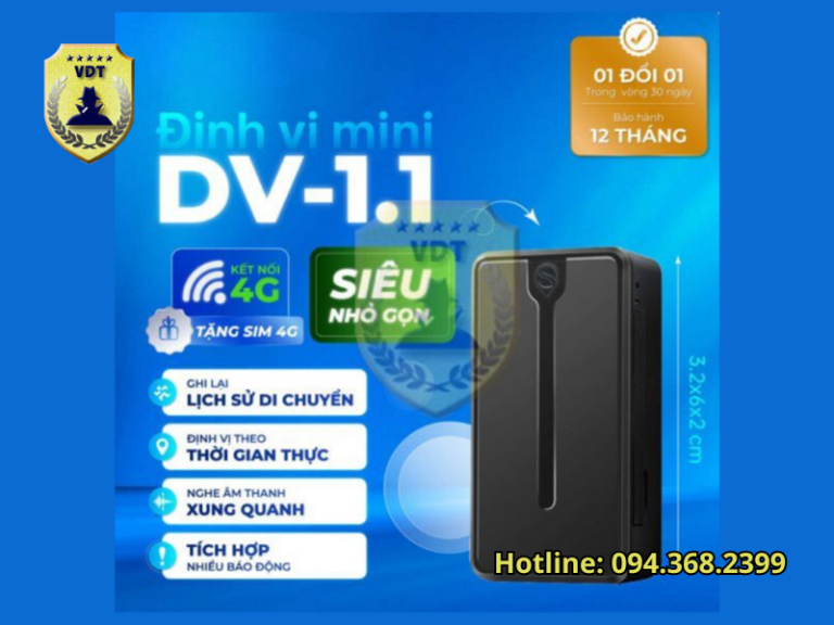 Thiết bị định vị theo dõi GPS DV1.1 giá bao nhiêu? Lựa chọn tối ưu cho người dùng và dịch vụ thám tử
