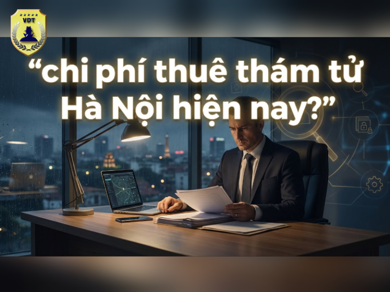Chi phí thuê thám tử Hà Nội hiện nay? Báo giá mới nhất từ Thám tử VDT Chi phí thuê thám tử Hà Nội hiện nay? Báo giá mới nhất từ Thám tử VDT
