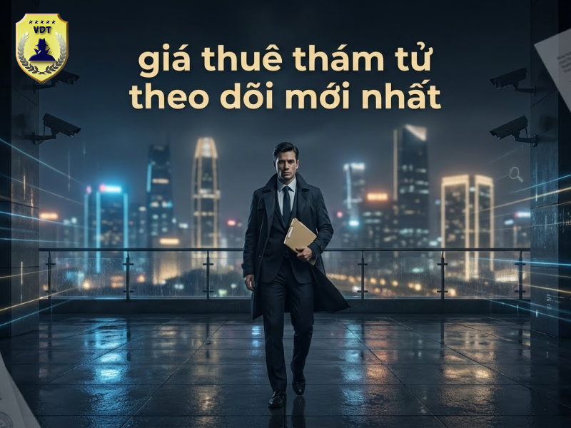 giá thuê thám tử theo dõi mới nhất