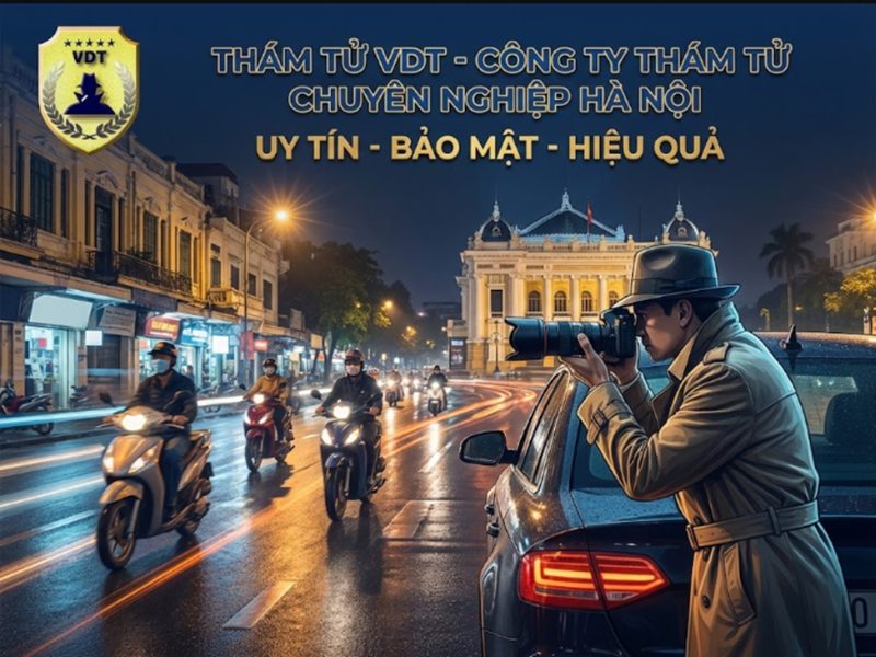 Thám tử VDT - Công ty thám tử chuyên nghiệp Hà Nội công ty thám tử chuyên nghiệp hà nội