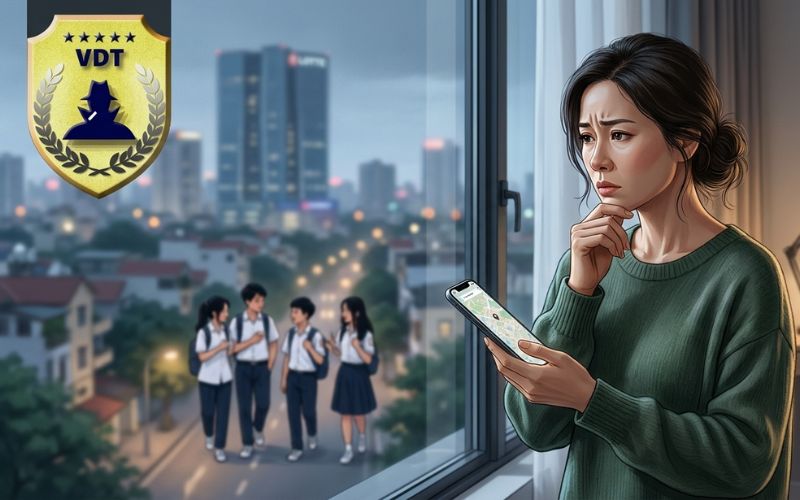 dịch vụ theo dõi con cái tại hà nội
