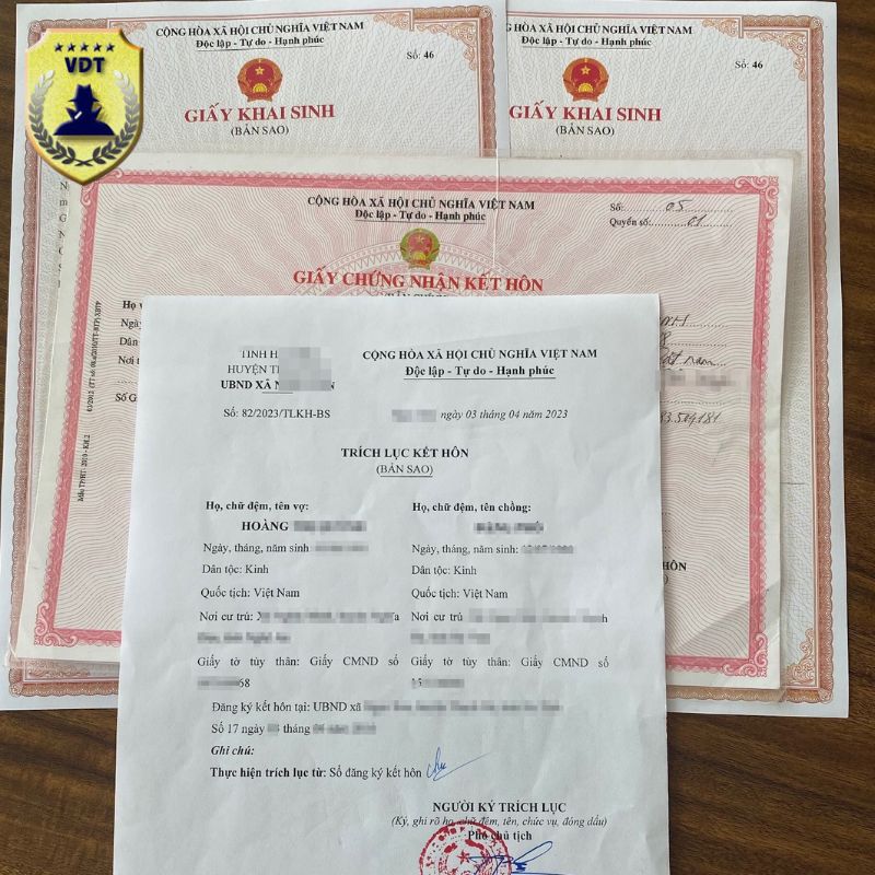 ly hôn cần những giấy tờ gì