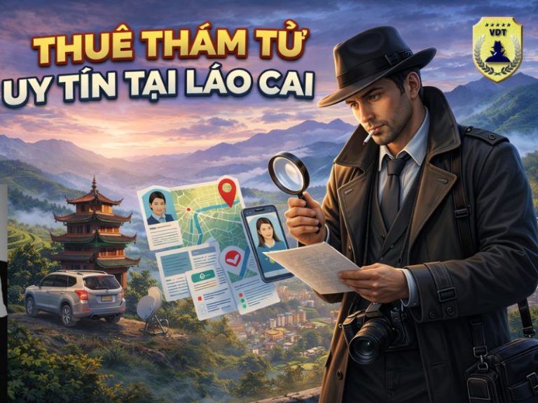 Thuê thám tử uy tín tại Lào Cai => Giải pháp kín đáo, hiệu quả từ VDT