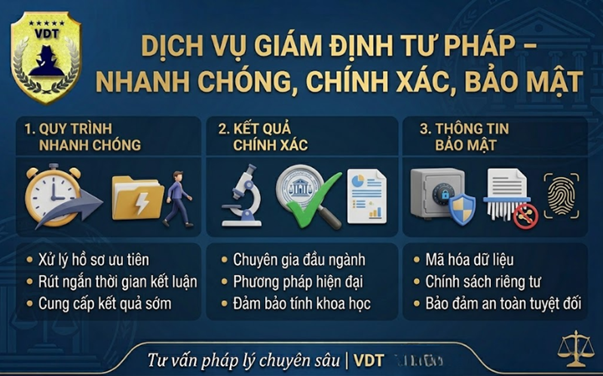 Dịch Vụ Giám Định Tư Pháp – Nhanh Chóng, Chính Xác, Bảo Mật