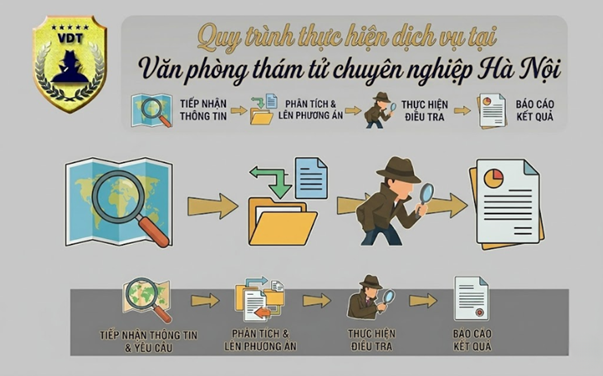 Nhân viên VDT chuyên nghiệp thực hiện dịch vụ xác minh chủ tài khoản ngân hàng uy tín chính