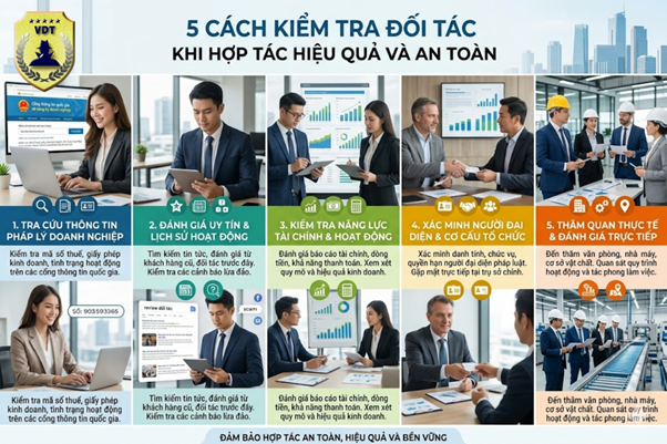 5 Cách Kiểm Tra Đối Tác Trước Khi Hợp Tác Hiệu Quả Và An Toàn 5 Cách Kiểm Tra Đối Tác Trước Khi Hợp Tác Hiệu Quả Và An Toàn