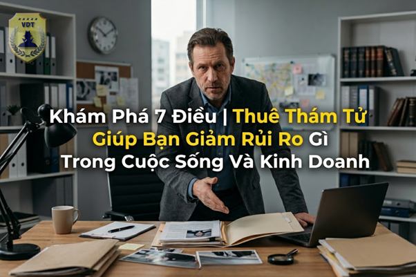 7 Điều Thuê Thám Tử Giúp Bạn Giảm Rủi Ro Gì Nhiều Người Chưa Biết 7 Điều Thuê Thám Tử Giúp Bạn Giảm Rủi Ro Gì Nhiều Người Chưa Biết