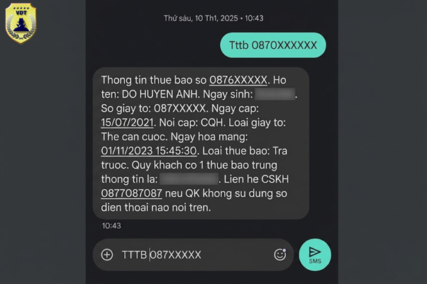 Cách tra cứu thông tin thuê bao Viettel, VinaPhone, MobiFone Và Thủ tục sang tên tránh khóa SIM