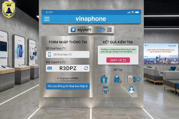 Cách tra cứu thông tin thuê bao Viettel, VinaPhone, MobiFone Và Thủ tục sang tên tránh khóa SIM