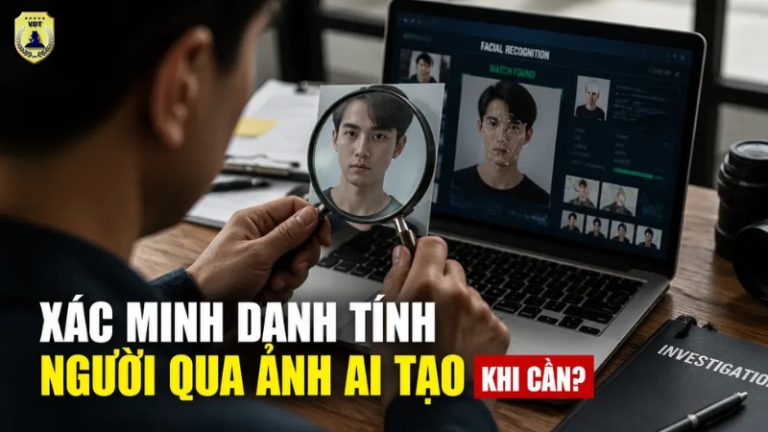 Xác minh danh tính người qua ảnh AI tạo khi cần?