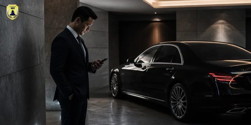 Quét bảo mật xe ô tô hạng sang VIP