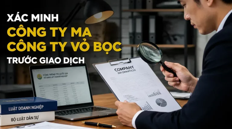 Xác minh công ty ma, công ty vỏ bọc: Thẩm định đối tác trước khi “xuống tiền”