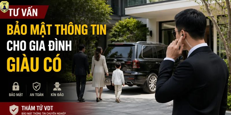 Tư vấn bảo mật thông tin cho gia đình giàu có Tư vấn bảo mật thông tin cho gia đình giàu có