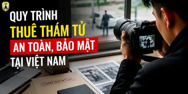 Quy trình thuê thám tử chuyên nghiệp, minh bạch từ A–Z Quy trình thuê thám tử chuyên nghiệp, minh bạch từ A–Z