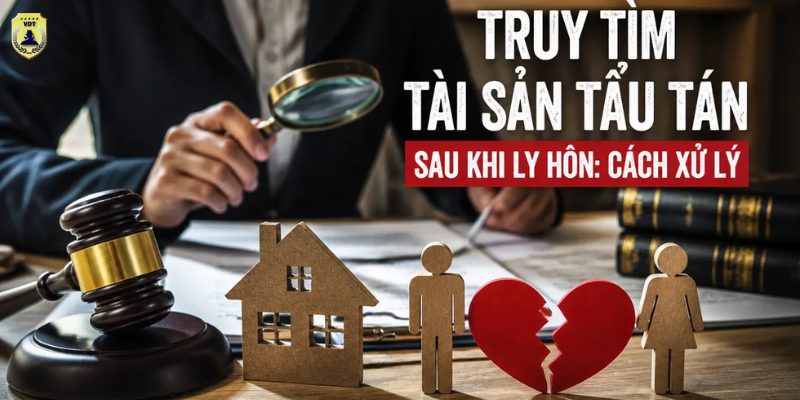 Truy tìm tài sản tẩu tán sau khi ly hôn