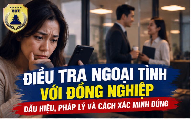 Điều Tra Ngoại Tình Với Đồng Nghiệp: Dấu Hiệu, Pháp Lý Và Cách Xác Minh Đúng Điều Tra Ngoại Tình Với Đồng Nghiệp