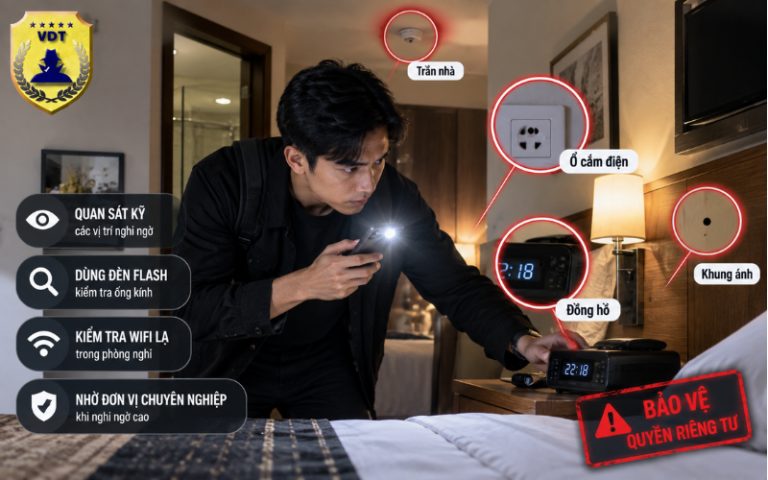 Kiểm Tra Camera Quay Lén Trong Nhà Nghỉ: Điều Cần Biết Về Pháp Lý Và Cách Xử Lý Đúng