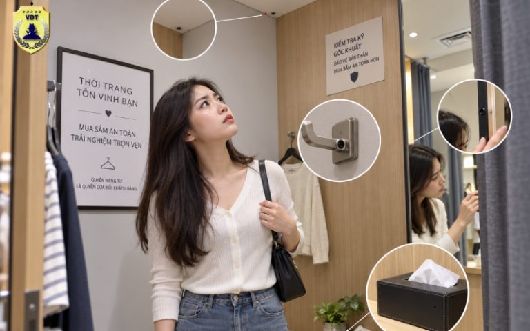 Kiểm Tra Camera Quay Lén Trong Phòng Thay Đồ: Khách Hàng Cần Làm Gì?