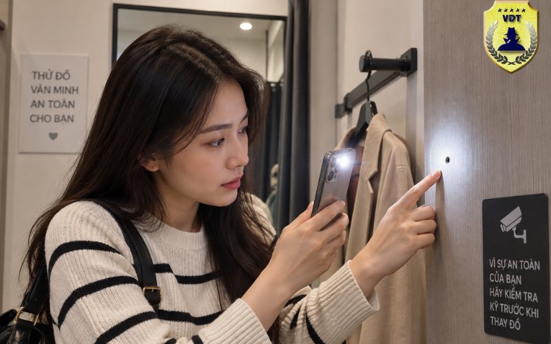 Kiểm Tra Camera Quay Lén Trong Phòng Thay Đồ: Khách Hàng Cần Làm Gì? kiểm tra camera quay lén trong phòng thay đồ