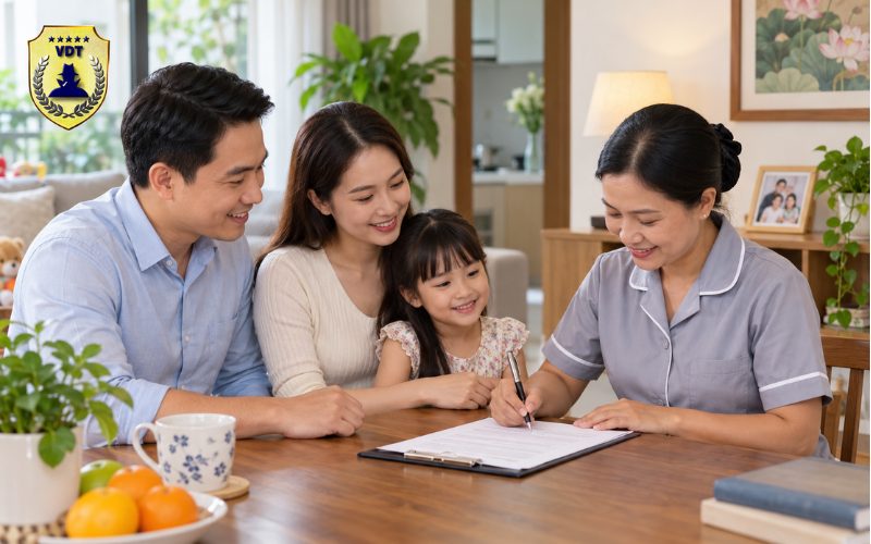 xác minh nhân thân người giúp việc