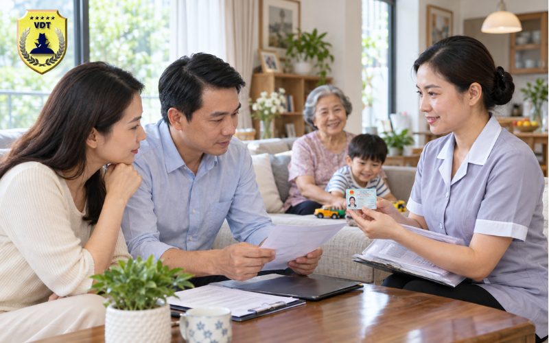 xác minh nhân thân người giúp việc