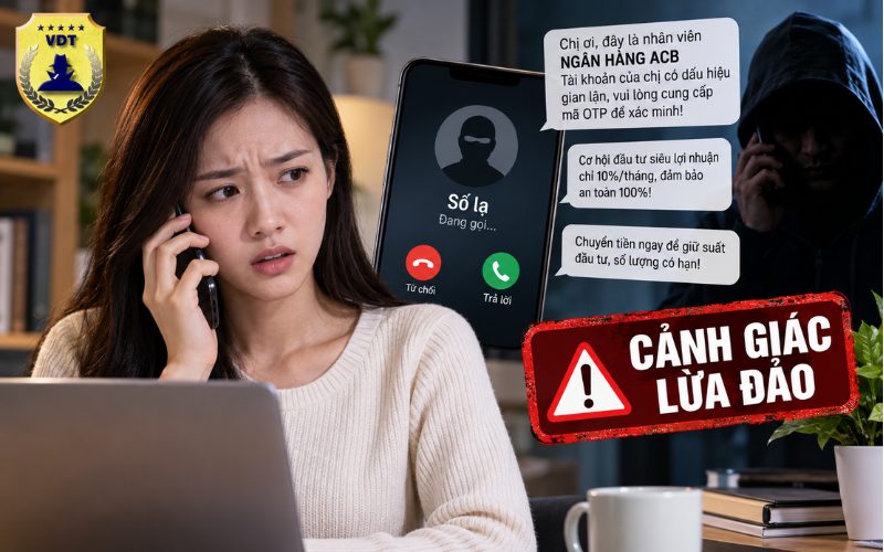 xác minh số điện thoại nghi lừa đảo